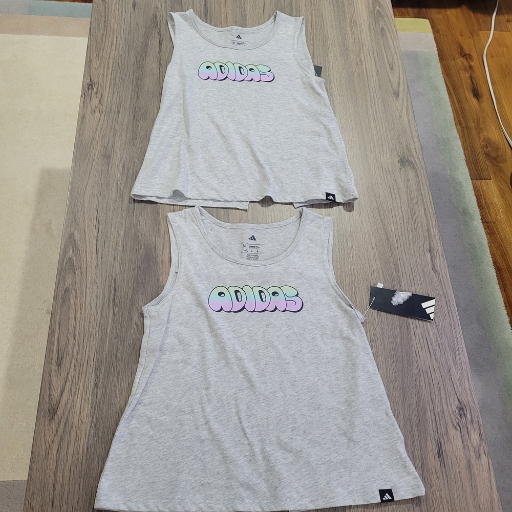 Adidas Kids Gray Tank Top